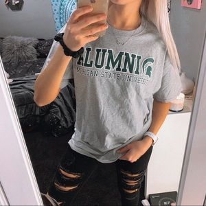 Michigan State University MSU Alumni T Shirt